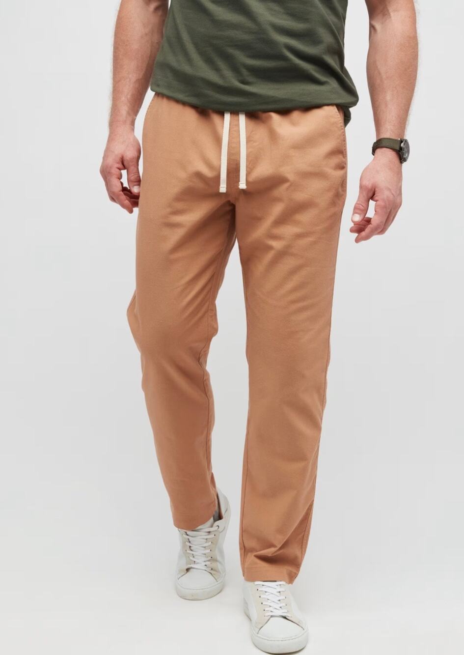 LINE OF TRADE The Marina Easy Pant Men’s 2XL Linen Straight Leg